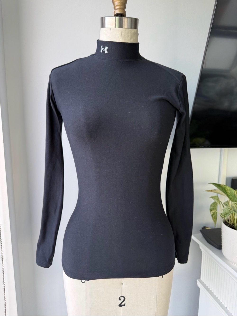 Under Armour Long-Sleeve Mock Neck Performance Top